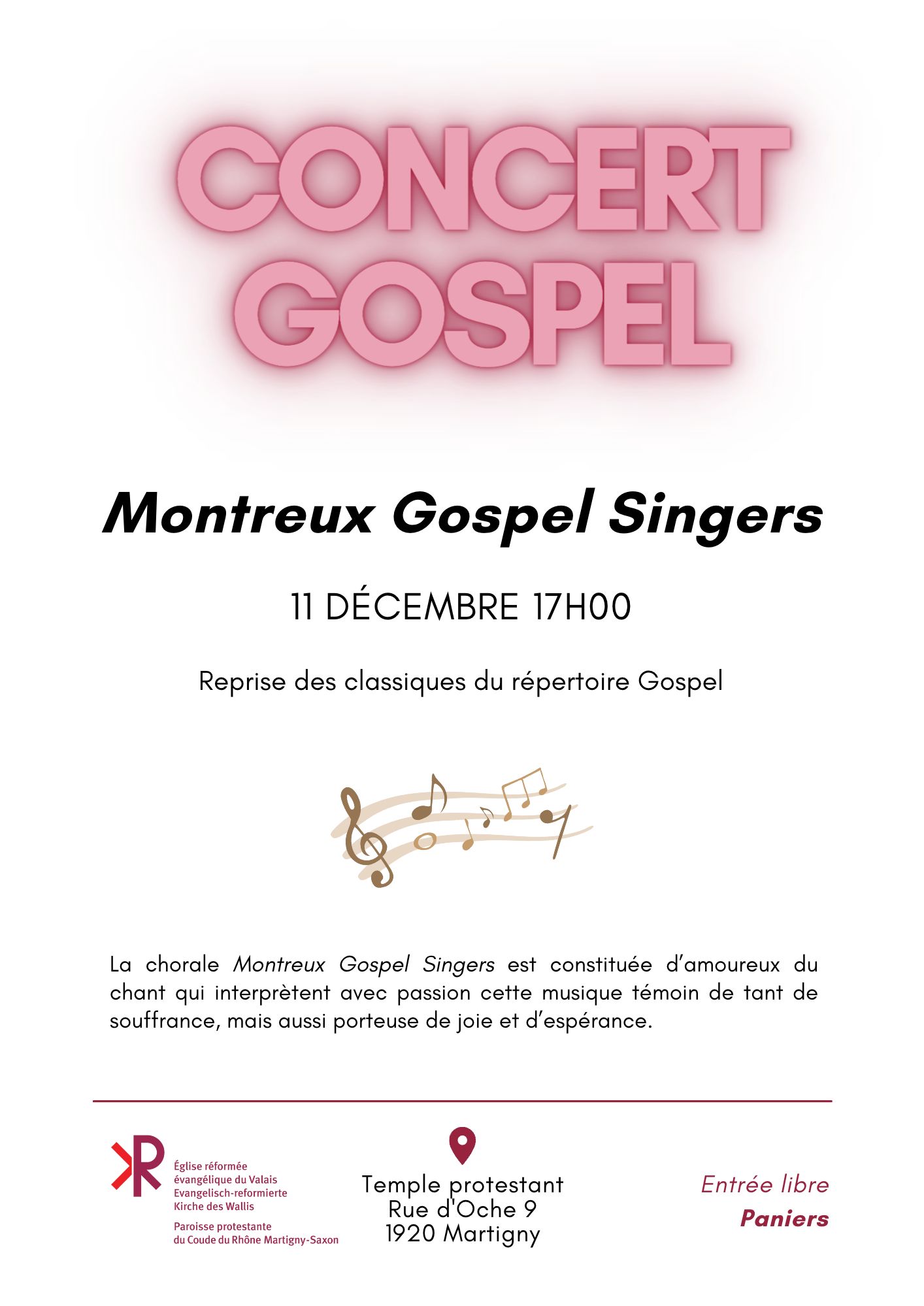 Montreux Gospel Singer